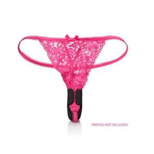 CalExotics Lock-N-Play Remote Panty Teaser Petite 3.75 Inch Stimulator (Newly Replenished) Vibrators - Clitoral & Labia CalExotics 