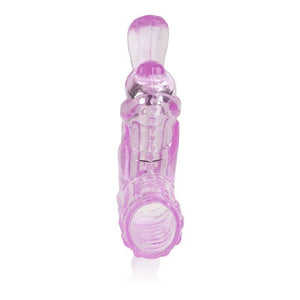 CalExotics Lovers Arouser With Mini Bunny Vibe Cock Rings - Rabbit Cock Rings Calexotics 