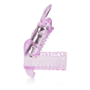 CalExotics Lovers Arouser With Mini Bunny Vibe Cock Rings - Rabbit Cock Rings Calexotics 