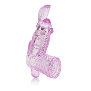 CalExotics Lovers Arouser With Mini Bunny Vibe Cock Rings - Rabbit Cock Rings Calexotics 