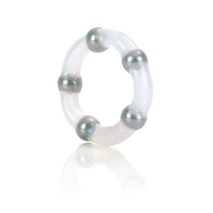 CalExotics Metallic Bead Ring For Him - Cock Rings Calexotics 
