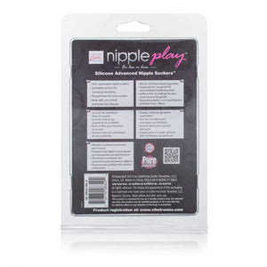 CalExotics Nipple Play Advanced Nipple Suckers Pink In Soft Silicone (New Packaging) Nipple Toys - Nipple Suckers CalExotics 