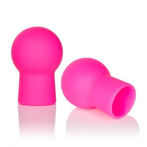 CalExotics Nipple Play Advanced Nipple Suckers Pink In Soft Silicone (New Packaging) Nipple Toys - Nipple Suckers CalExotics 