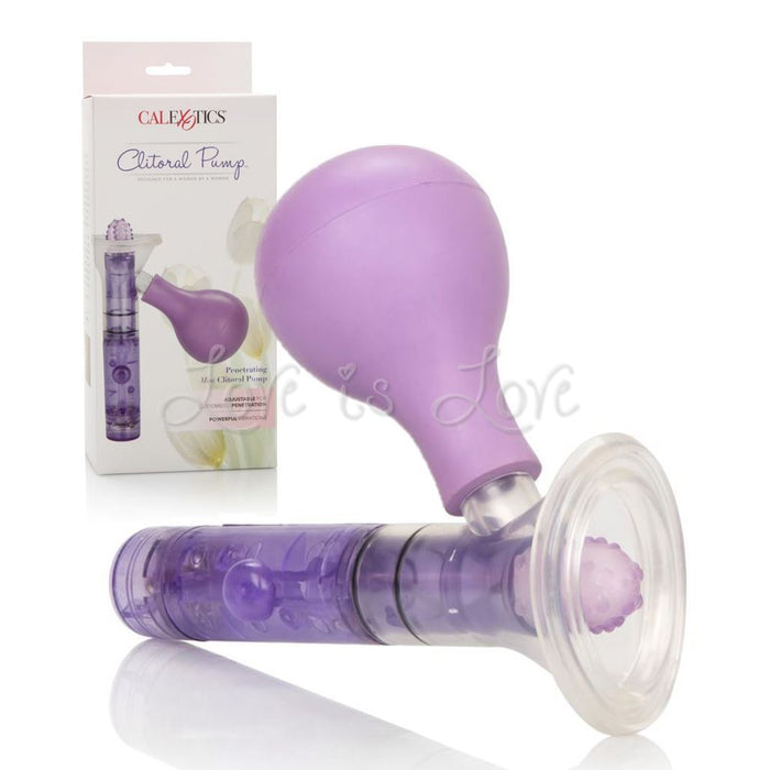 CalExotics Penetrating Mini Clitoral Pump Stimulator [Clearance Sale]
