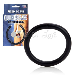 CalExotics Quick Release Erection Ring For Him - Cock Rings Calexotics 