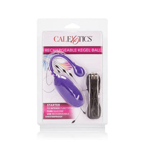CalExotics Rechargeable Kegel Ball Starter Purple For Her - Kegel & Pelvic Exerciser CalExotics 