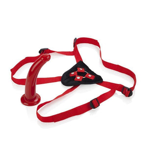 CalExotics Red Rider G-Spot Strap On Harness Kit Strap-Ons & Harnesses - Strap-On Kits Calexotics 