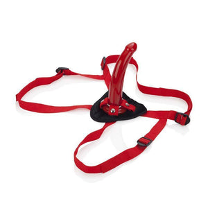 CalExotics Red Rider G-Spot Strap On Harness Kit Strap-Ons & Harnesses - Strap-On Kits Calexotics 