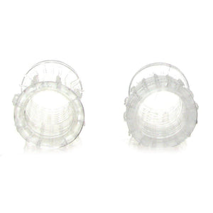 CalExotics Senso Sleeves Clear For Him - Penis Sheath/Sleeve CalExotics 