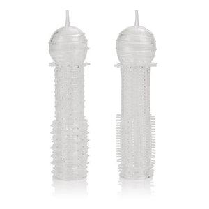 CalExotics Senso Sleeves Clear For Him - Penis Sheath/Sleeve CalExotics 
