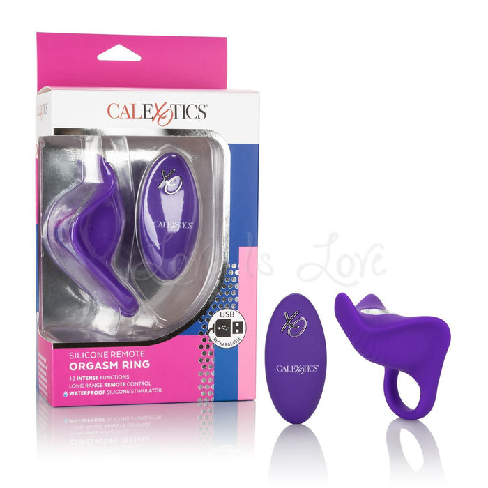 CalExotics Silicone Remote Orgasm Ring