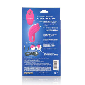 CalExotics Silicone Remote Pleasure Ring Cock Rings - Rechargeable Cock Rings CalExotics 