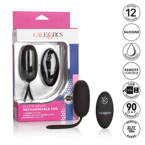 CalExotics Silicone Remote Rechargeable Egg Vibrators - Bullet & Egg CalExotics 