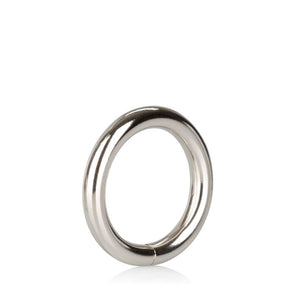 CalExotics Silver Ring 1.75 inch small or 2 inch medium or 2.5 inch large (Per Piece) Cock Rings - Metal Cock Rings CalExotics 