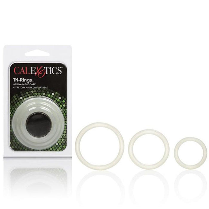CalExotics Tri-Rings Glow in the Dark 3 Rings