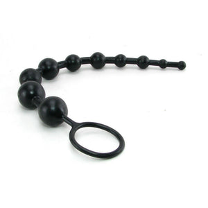CalExotics X-10 Superior Softer Beads Black (Good Review) Anal - Anal Beads & Balls Calexotics 