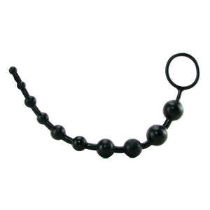 CalExotics X-10 Superior Softer Beads Black (Good Review) Anal - Anal Beads & Balls Calexotics 