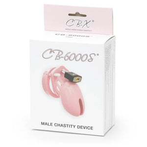 CB-X CB 6000S Male Chastity Device Pink Finish For Him - Chastity Devices CB-X 