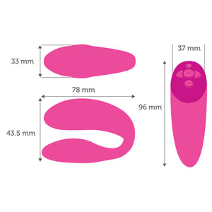 We-Vibe Chorus Cosmic Pink or Purple or Blue buy in Singapore LoveisLove U4ria