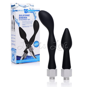 CleanStream Silicone Enema Attachment Set (Last Piece At Midpoint Orchard) Anal - Anal Douches & Enemas CleanStream 