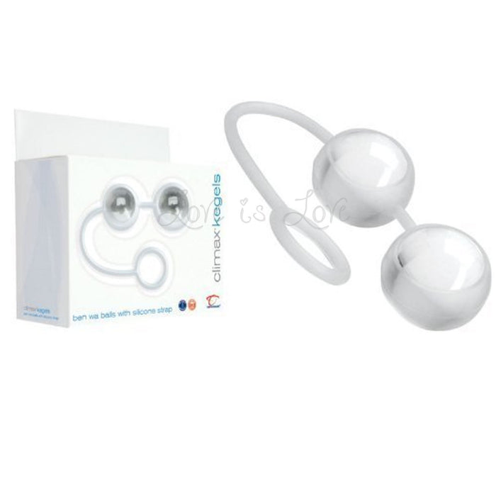 Climax Kegels Ben Wa Balls With Silicone Strap ( Last Piece )