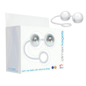 Climax Kegels Ben Wa Balls With Silicone Strap For Her - Kegel & Pelvic Exerciser Climax 