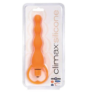 Climax Silicone Vibrating Bum Beads Anal - Anal Beads & Balls Topco Sales 