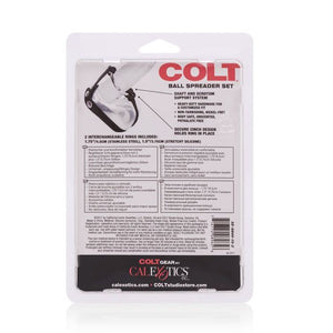 Colt Ball Spreader Set Cock Rings - Ball Dividers/Stretchers Colt by CalExotics 