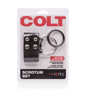 Colt Scrotum Set Cock Rings - Cock & Ball Gear Colt by CalExotics 