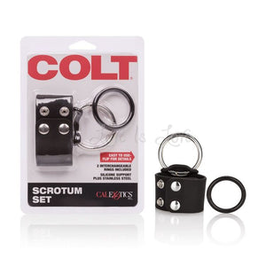 Colt Scrotum Set Cock Rings - Cock & Ball Gear Colt by CalExotics 