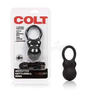 Colt Weighted Kettlebell Ring Cock Rings - Rechargeable Cock Rings Colt by CalExotics 