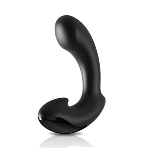 Control By Sir Richard's Silicone P-Spot Massager Black Prostate Massagers - Other Prostate Toys Pipedream Products 