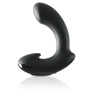 Control By Sir Richard's Silicone P-Spot Massager Black Prostate Massagers - Other Prostate Toys Pipedream Products 