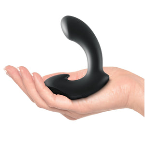 Control By Sir Richard's Silicone P-Spot Massager Black Prostate Massagers - Other Prostate Toys Pipedream Products 