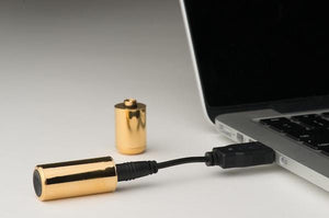 Crave Bullet Stainless Steel Rechargeable Vibe in Silver or Duotone or 24K Gold (Crave Authorized Dealer) Award-Winning & Famous - Crave Crave 
