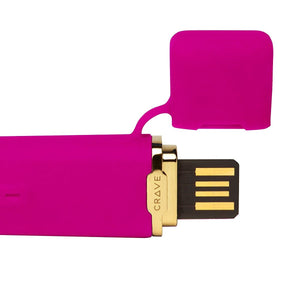Crave Flex USB Rechargeable Vibrator Black or Pink or Blue Award-Winning & Famous - Crave Crave 