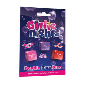Creative Conceptions Girlie Nights Double Dare Dice Gifts & Games - Gifts & Novelties Creative Conceptions 