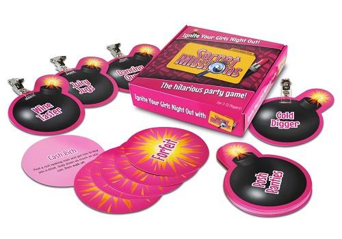 Creative Conceptions Secret Missions Game - Ignite Your Girls Night Out Party Game ( Popular  Girls Night Out Party Game )