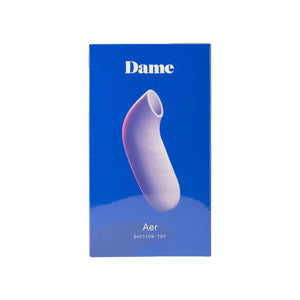 Dame Products Aer Pressure Wave Suction Toy in Periwinkle (New Edition) Buy in Singapore LoveisLove U4Ria