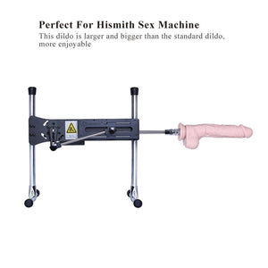 Hismith 9.1" Silicone Dildo in Flesh For Hismith Sex Machine With KlicLok Connector 7.5" Insertable Length buy in Singapore LoveisLove U4ria