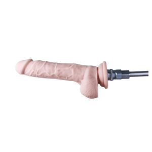 Hismith Beginner 7" Small Flesh Dildo For Hismith Sex Machine With KlicLok Connector (5.5" Insertable Length) buy in Singapore LoveisLove U4ria