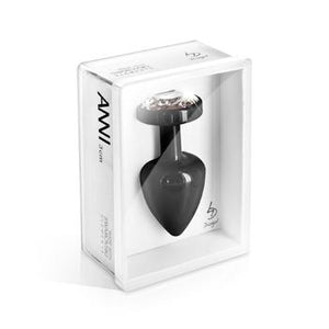 Diogol Anni Butt Plug Round Black (Available in 25mm, 30mm or 35mm) Anal - Anal Metal Toys Diogol T1 Small (25 mm) 
