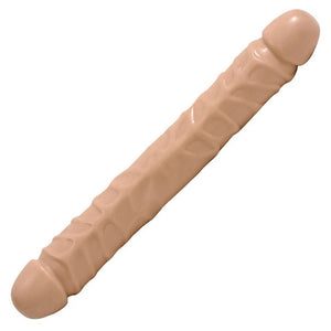 Doc Johnson JR Veined 12 Inch Double Header Bender Dildos - Double Ended Dildos Doc Johnson 