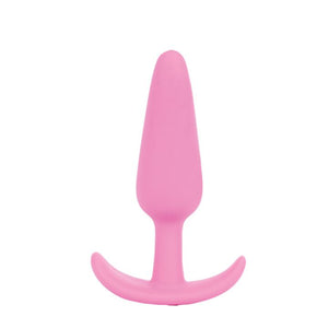 Doc Johnson Mood Naughty 1 Silicone Butt Plug Pink Small or Medium or Large Anal - Beginners Anal Toys Doc Johnson Medium 3.5 Inch (Popular Size) 