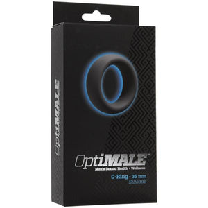 Doc Johnson OptiMale C-Ring Thick - 35mm or 40mm or 45mm or 50mm (Newly Replenished on May 19) For Him - Cock Rings Doc Johnson 35mm 