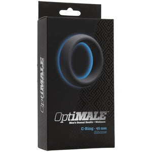 Doc Johnson OptiMale C-Ring Thick - 35mm or 40mm or 45mm or 50mm (Newly Replenished on May 19) For Him - Cock Rings Doc Johnson 45mm 