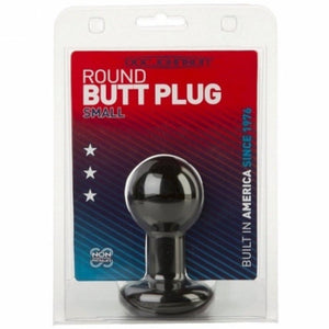 Doc Johnson Round Butt Plug Small or Medium or Large Anal - Oversized Anal Toys Doc Johnson Small Black 