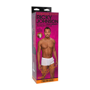 Doc Johnson Signature Cocks Ricky Johnson 10 Inch ULTRASKYN Cock with Removable Vac-U-Lock Suction Cup Buy in Singapore LoveisLove U4Ria