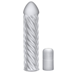 Doc Johnson Xtend It Customizable Ultraskyn Feel Kit Swirl Frost For Him - Penis Extension Doc Johnson 