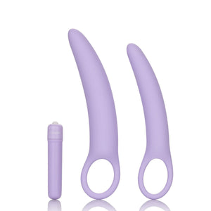 Dr. Laura Berman Isabelle Set of 2 Vibrating Silicone Dilators (Retail Best Seller) For Her - Dilator Kit/Set Dr. Laura Berman by CalExotics 